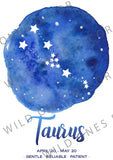 Zodiac Wall Print