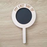 Back to School Paddle Photo Prop
