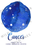 Zodiac Wall Print