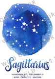 Zodiac Wall Print